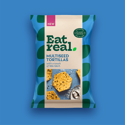 a touch a SEA SALT and MULTISEED TORTILLAS 
