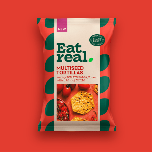 smoky TOMATO SALSA MULTISEED TORTILLAS with a hint of CHILLI