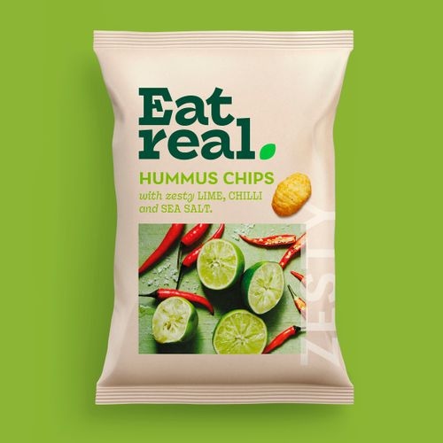 Zesty LIME, CHILLI and SEA SALT HUMMUS CHIPS 